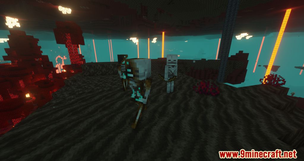 Nether Skeletons Mod (1.20.1, 1.19.4) – Malevolent Creatures within the Nether 6