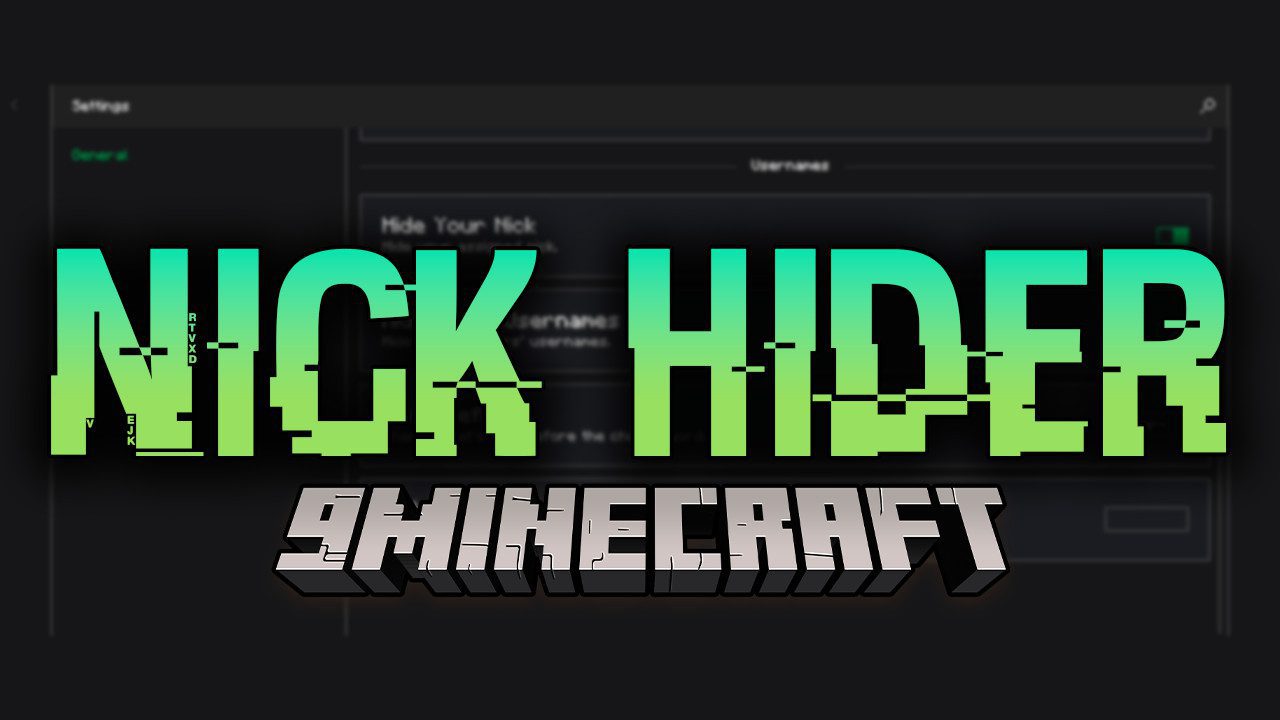 Nick Hider Mod (1.8.9) - Hiding Your Information 1