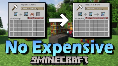 No Expensive Mod (1.19.4, 1.18.2) – It’s Easier To Upgrade Your Gear Thumbnail