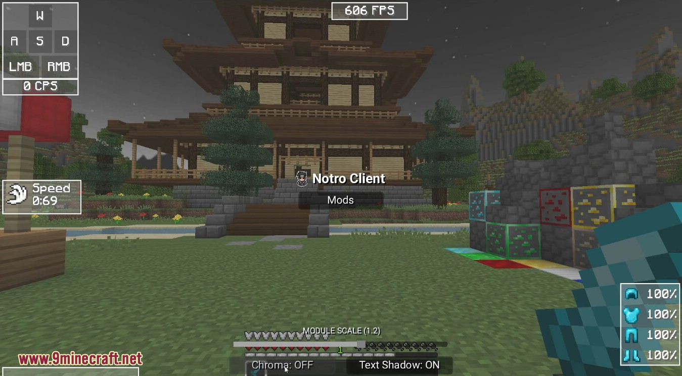 Notro Client (1.8.9) - Lightweight, Free Capes, Full Mods 7