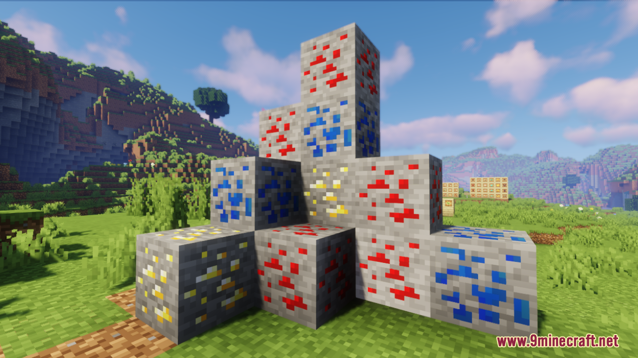 Old Ores Textures Resource Pack (1.20.6, 1.20.1) - Texture Pack 5