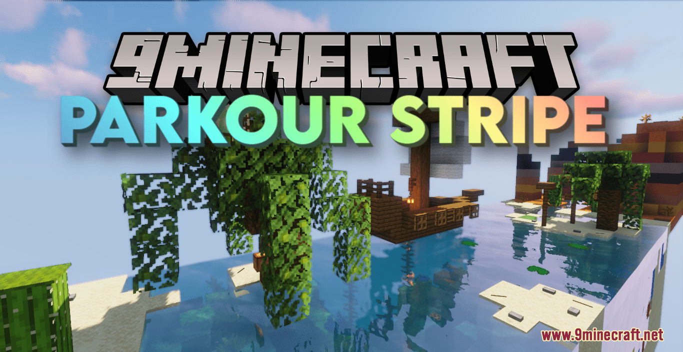 Parkour Stripe Map (1.20.4, 1.19.4) - Return of the Great Parkour Stripe 1