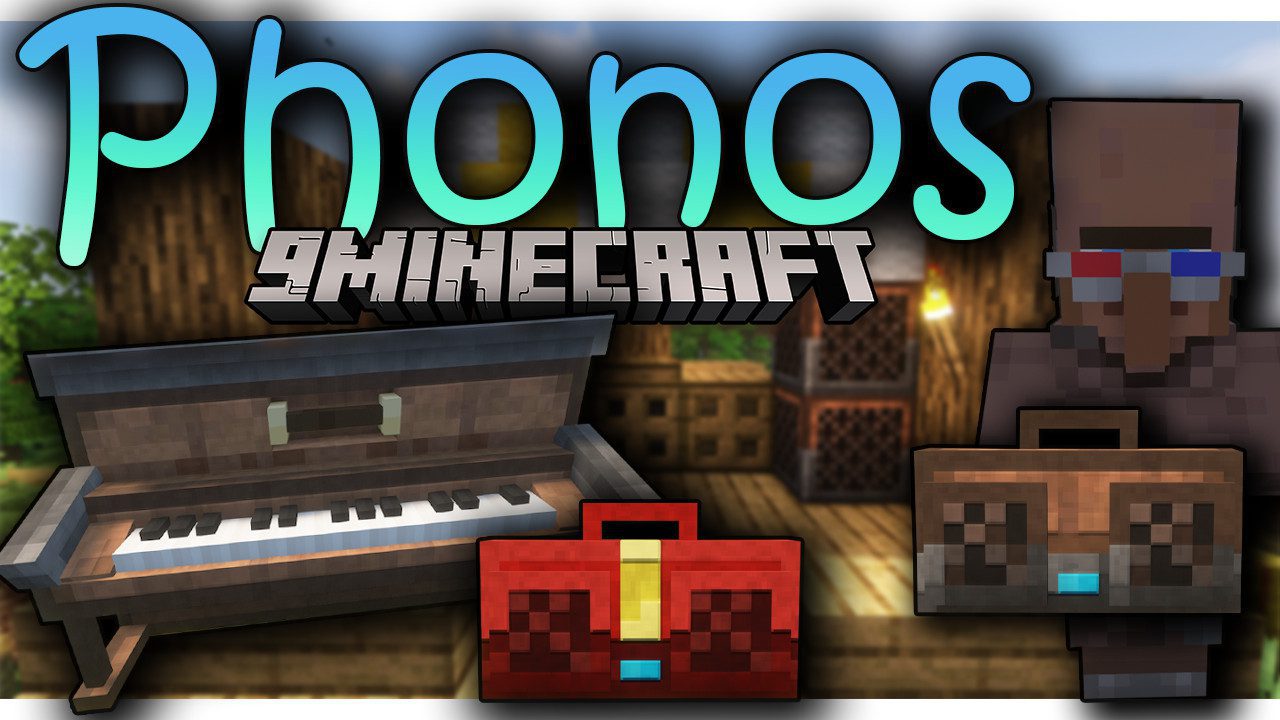 Phonos Mod (1.18.2, 1.17.1) - Music Is Around You 1