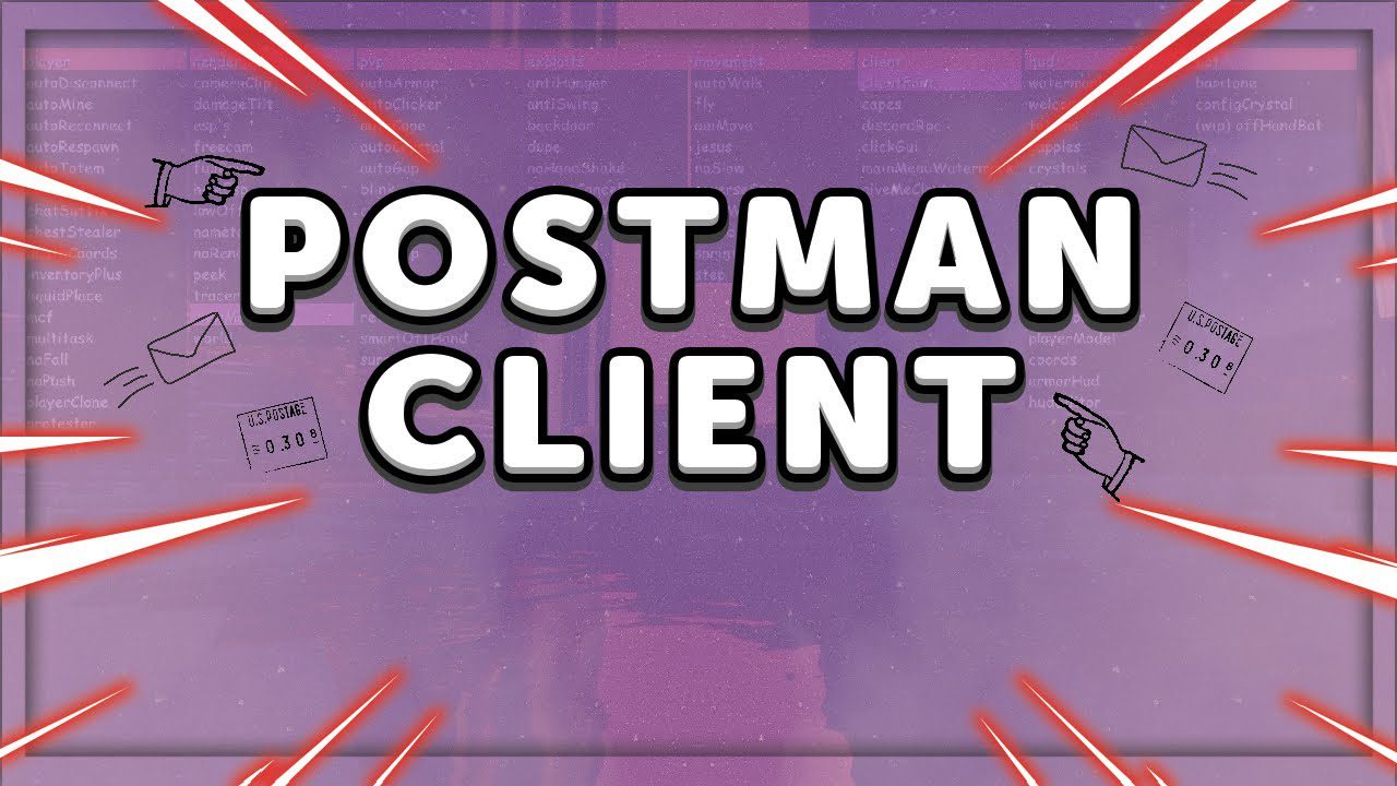 Postman Client Mod (1.12.2) - Utility for Anarchy Servers 1