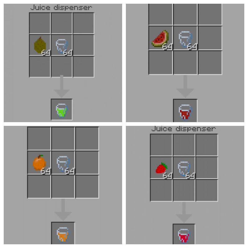 More Food Addon (1.19, 1.18) - MCPE/Bedrock Mod 16