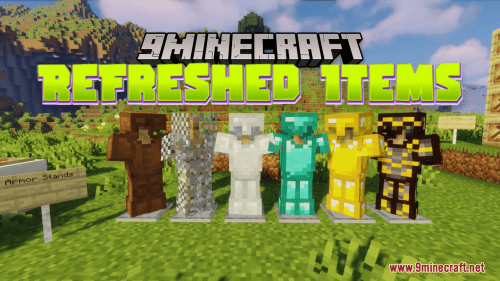 Refreshed Items Resource Pack (1.20.6, 1.20.1) – Texture Pack Thumbnail