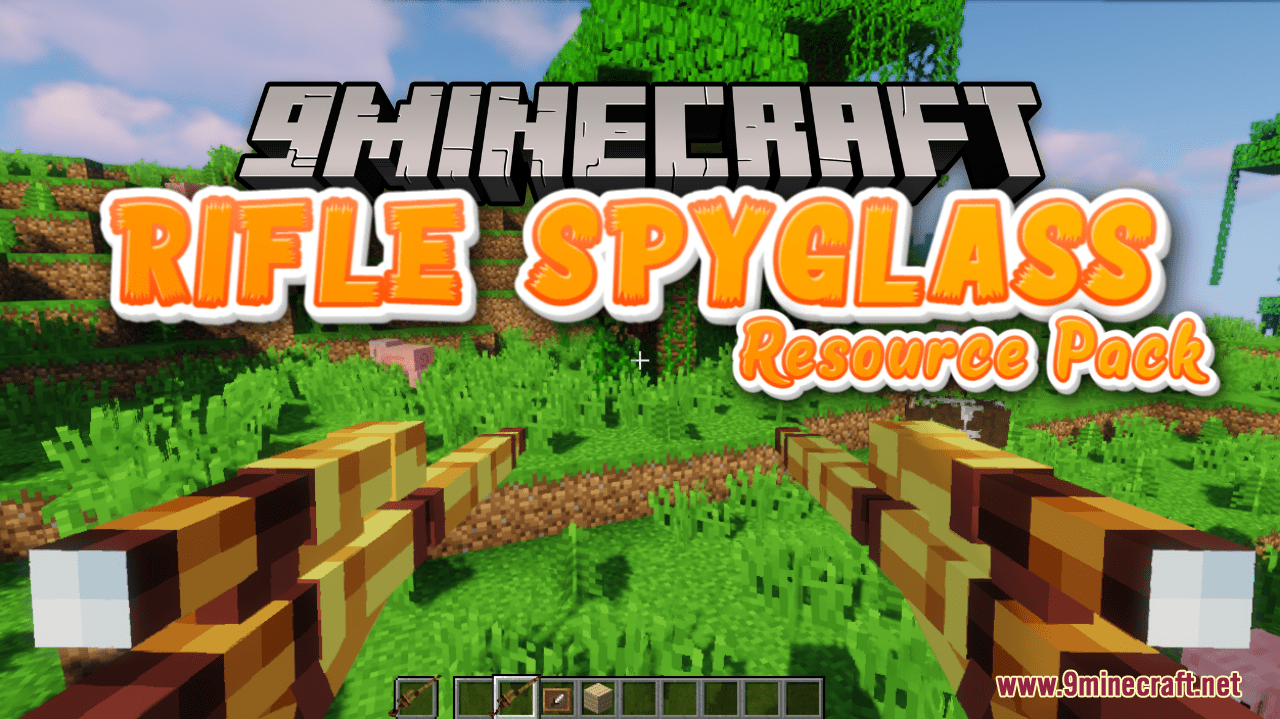 Rifle Spyglass Resource Pack (1.20.6, 1.20.1) - Texture Pack 1