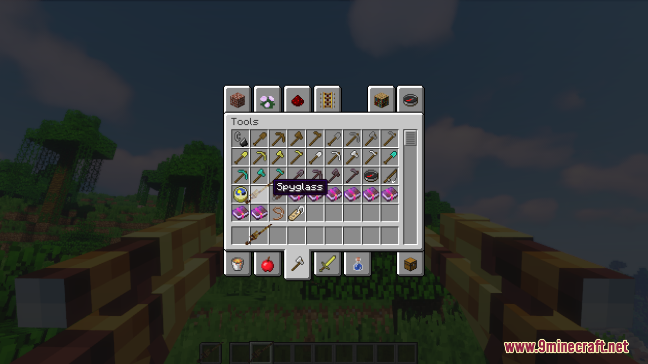 Rifle Spyglass Resource Pack (1.20.6, 1.20.1) - Texture Pack 5