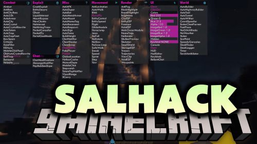 Salhack Client Mod (1.12.2) – PvP Utility for Anarchy Servers Thumbnail