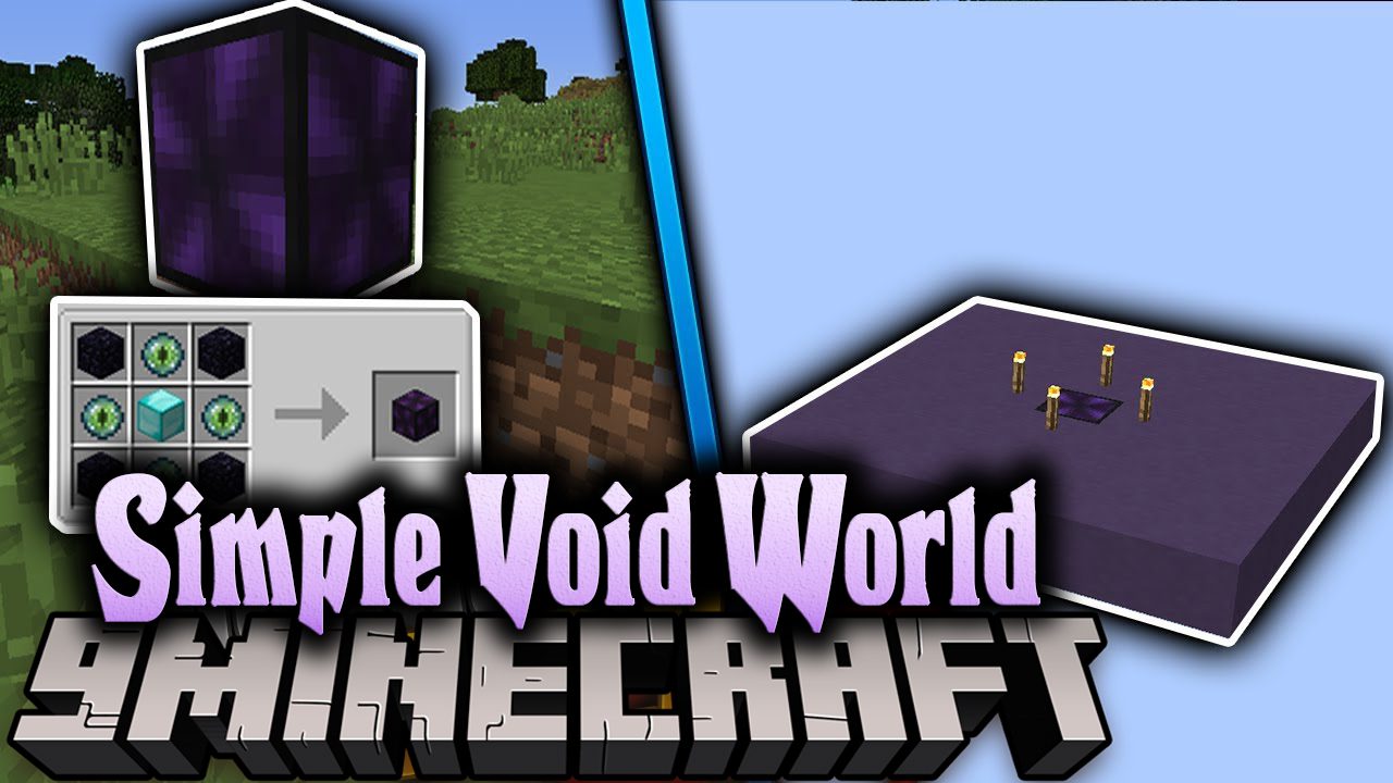 Simple Void World Mod (1.18.2, 1.16.5) - Empty World 1