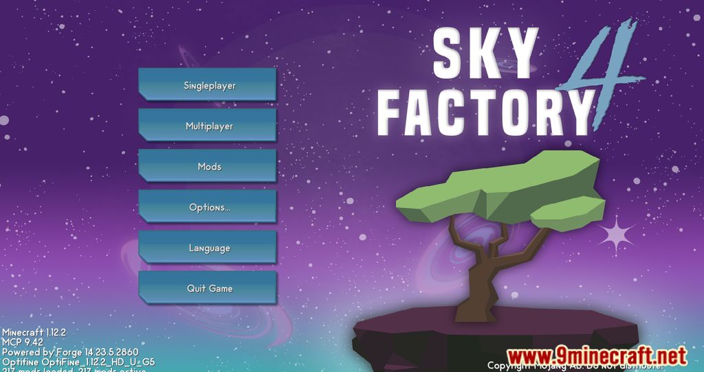 SkyFactory 4 Modpack (1.12.2) - Survive In An Infinite Universe 2