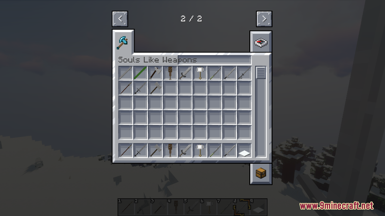 Souls-Like Weapons Mod (1.18.2) - Mighty Warriors 12