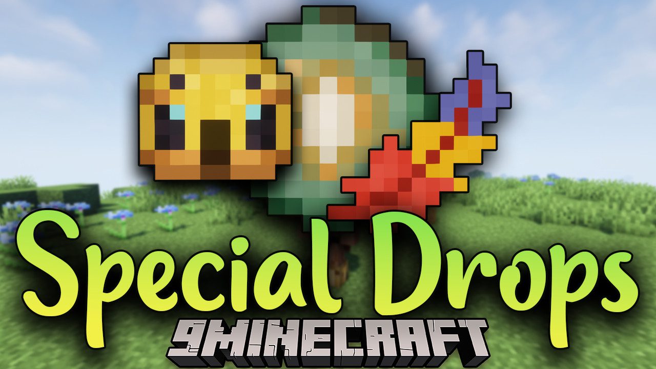 Special Drops Mod (1.19.4, 1.18.2) - A Special Drop to Every Single Mob 1