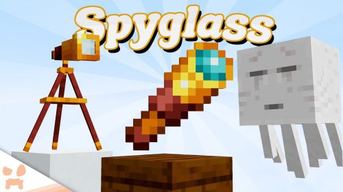 Spyglass Improvements Mod (1.21.1, 1.20.1) – Adjustable Zoom, Quick Access Thumbnail