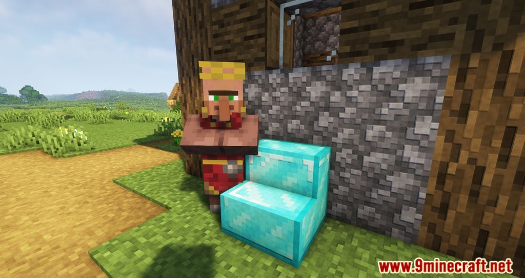 The King Of The Villagers Mod (1.18.2, 1.16.5) - A King Of The Villagers Is Born 6