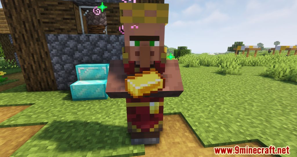 The King Of The Villagers Mod (1.18.2, 1.16.5) - A King Of The Villagers Is Born 9