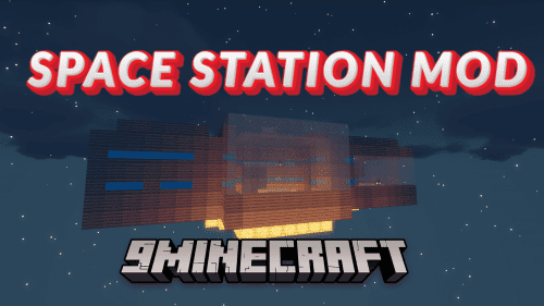 Space Station Mod (1.18.2)- To Infinity And Beyond Thumbnail