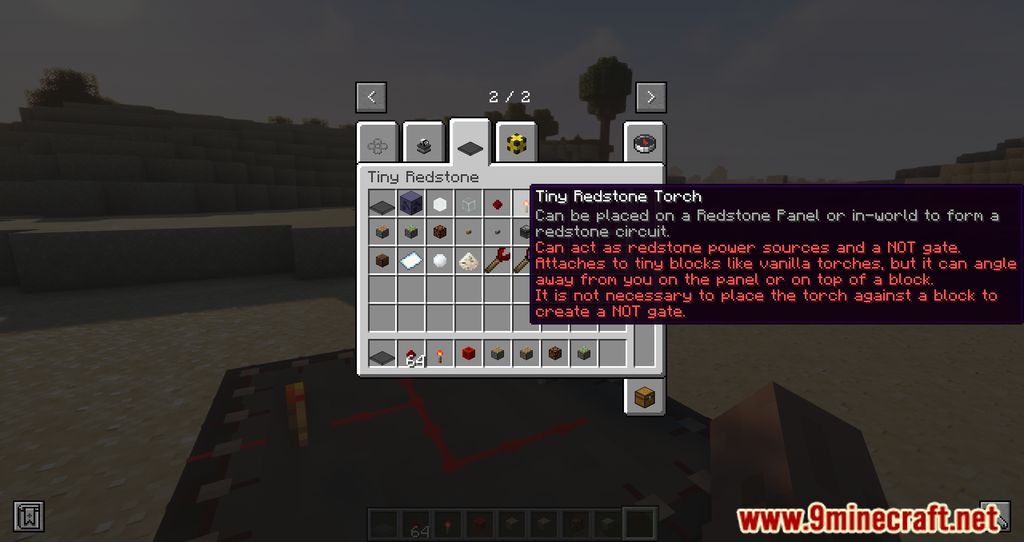 Tiny Redstone Mod (1.20.1, 1.19.3) - Miniature Redstone World 7