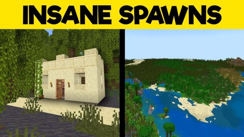 Top 5 Insane Spawn Seeds Minecraft 1.19.4, 1.19.2 –  Bedrock Edition, Java Thumbnail