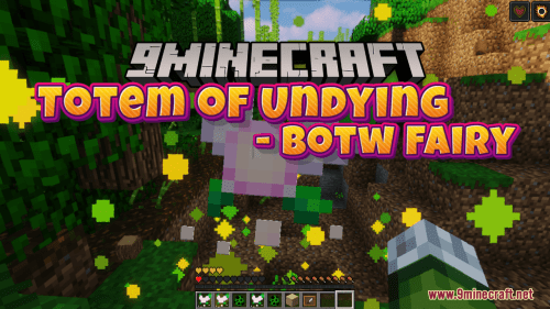 Totem of Undying – Botw Fairy Resource Pack (1.20.6, 1.20.1) – Texture Pack Thumbnail