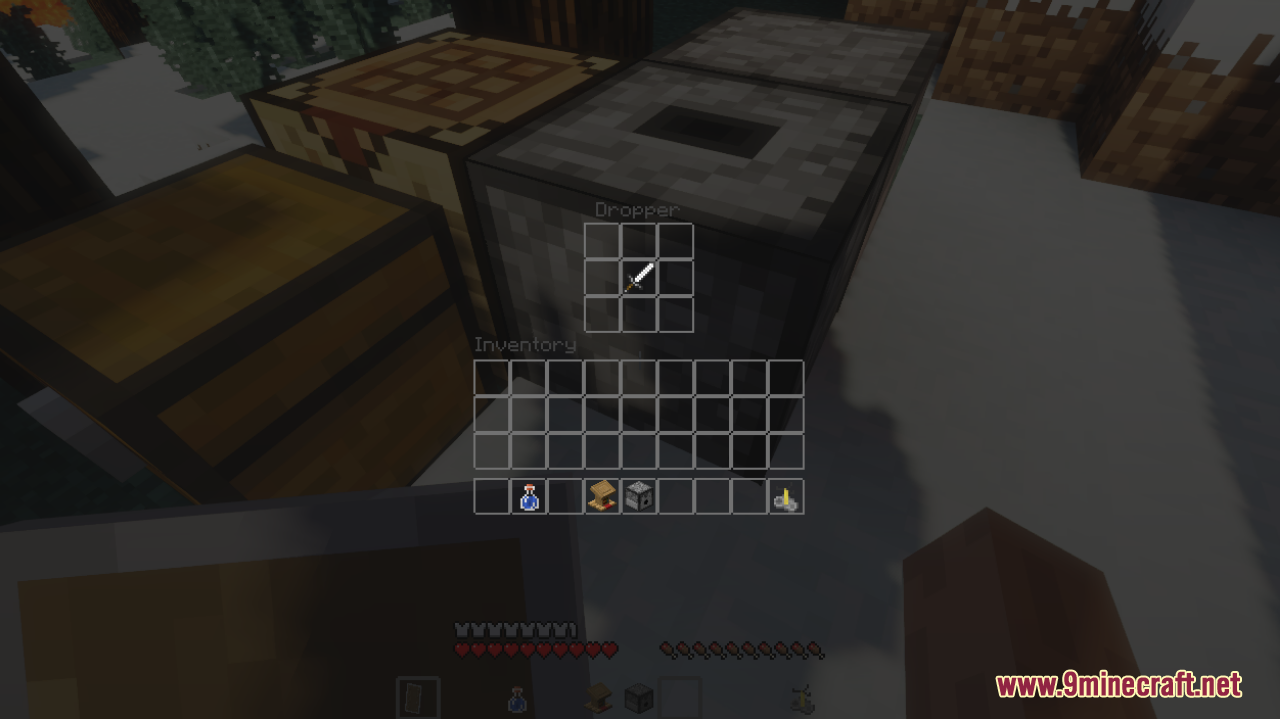 Transparent GUI and HUD Ultimate Resource Pack (1.19.4, 1.18.2) - Texture Pack 6