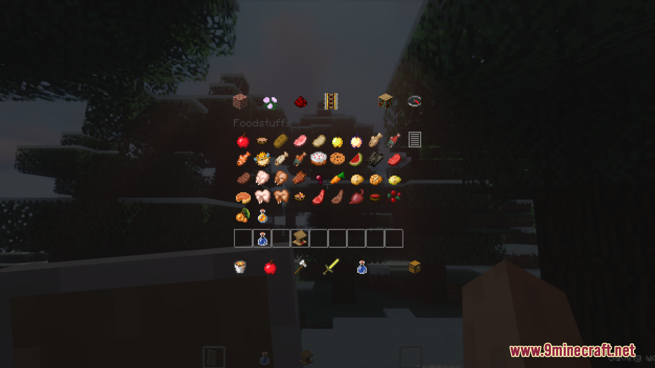 Transparent GUI and HUD Ultimate Resource Pack (1.19.4, 1.18.2) - Texture Pack 8