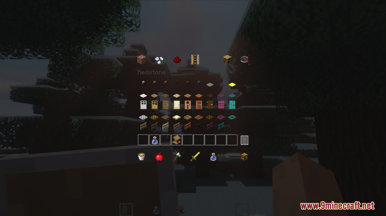 Transparent GUI and HUD Ultimate Resource Pack (1.19.4, 1.18.2) - Texture Pack 9