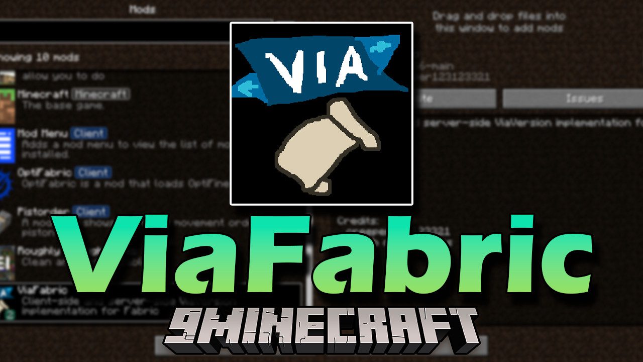 ViaFabric Mod (1.20.4, 1.19.4) - Utilizing Mods in Different Versions 1