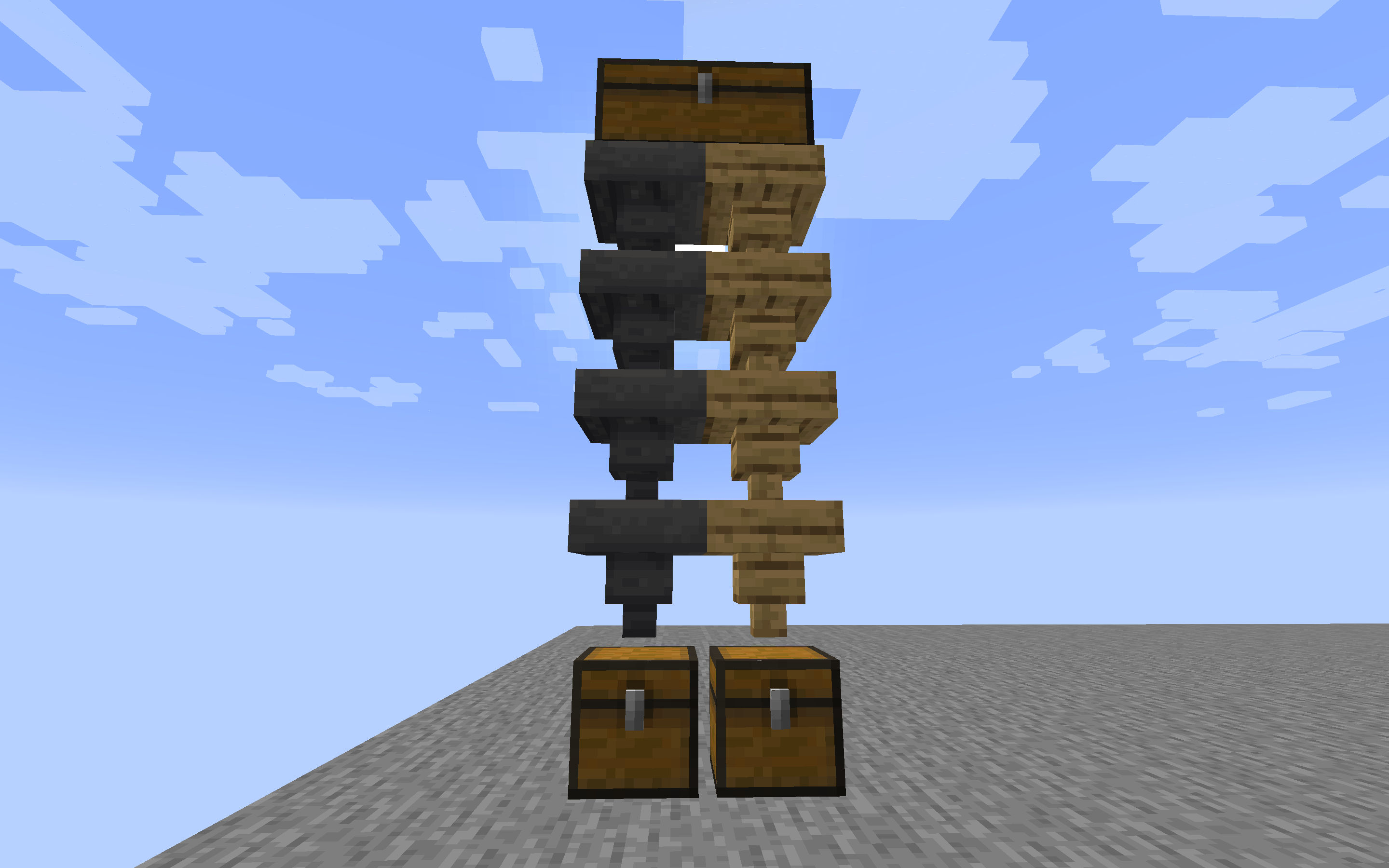 Wooden Hoppers Mod (1.20.4, 1.19.4) - Early-Game Hopper 3