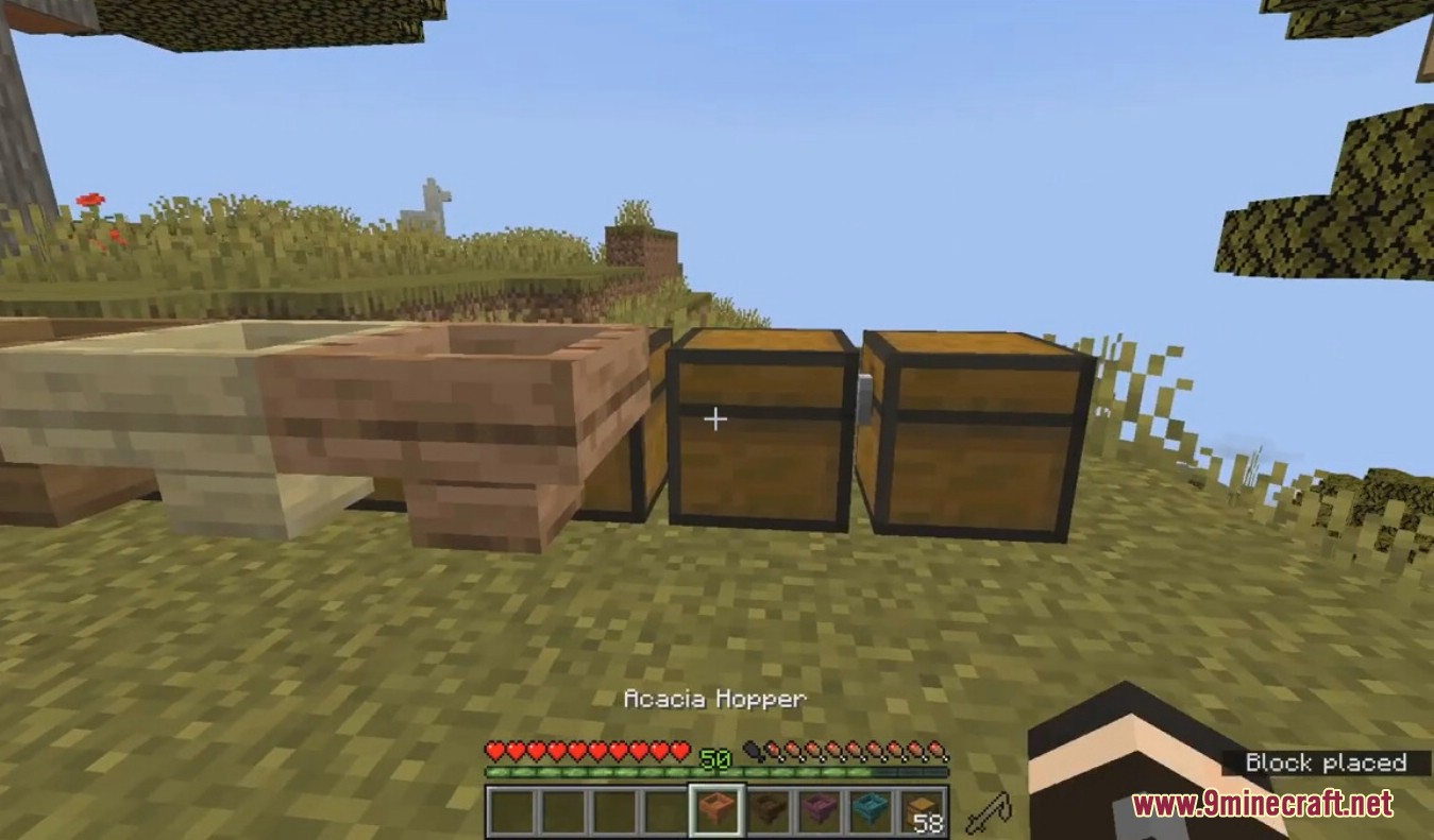 Wooden Hoppers Mod (1.20.4, 1.19.4) - Early-Game Hopper 5