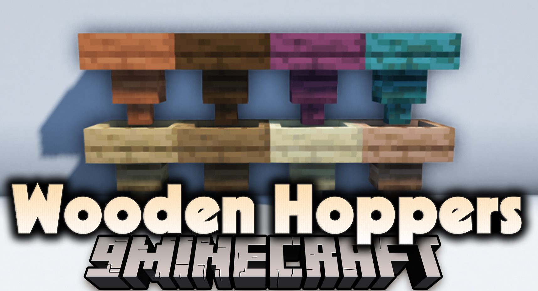 Wooden Hoppers Mod (1.20.4, 1.19.4) - Early-Game Hopper 1