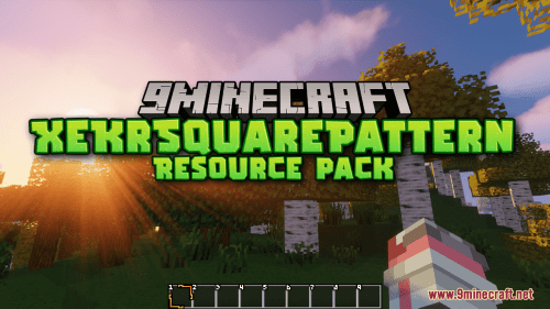 XeKrSquarePattern Resource Pack (1.19.4, 1.18.2) – Texture Pack Thumbnail