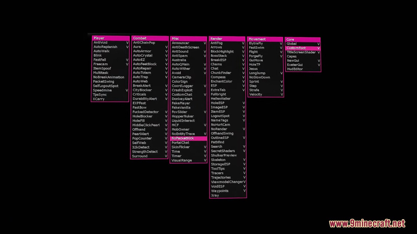 Xulu Client Mod (1.12.2) - Private Client for Anarchy Servers 2