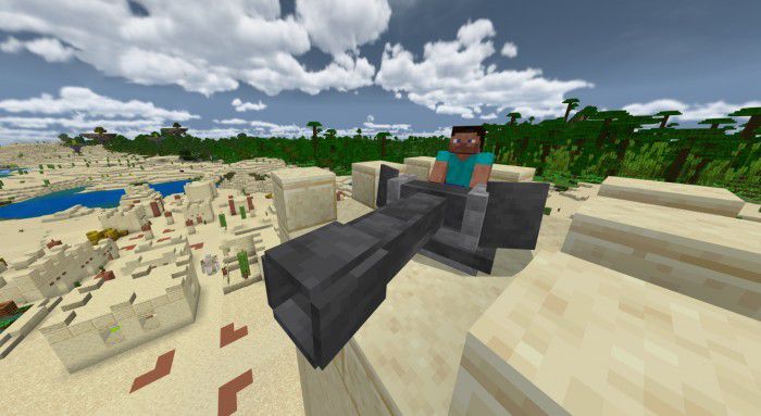 Controllable Cannons Addon (1.19, 1.18) for MCPE/Bedrock Edition 2