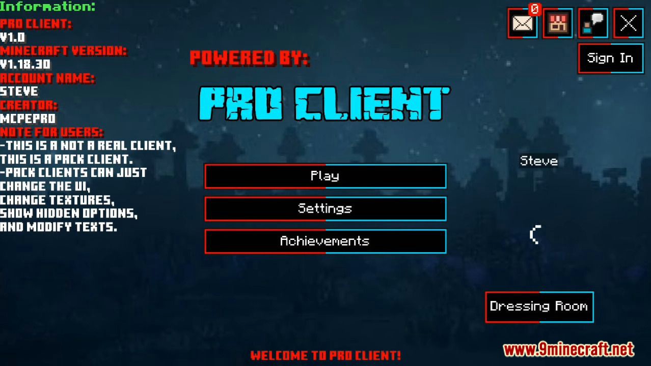 Pro Client (1.19) - Quick Craft, FPS Boost, F1 & F8 Button 2