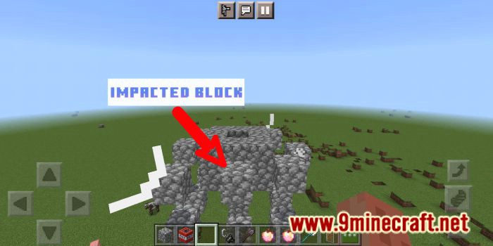 Realistic Explosions Addon (1.18) - Explosion Physics for MCPE 4