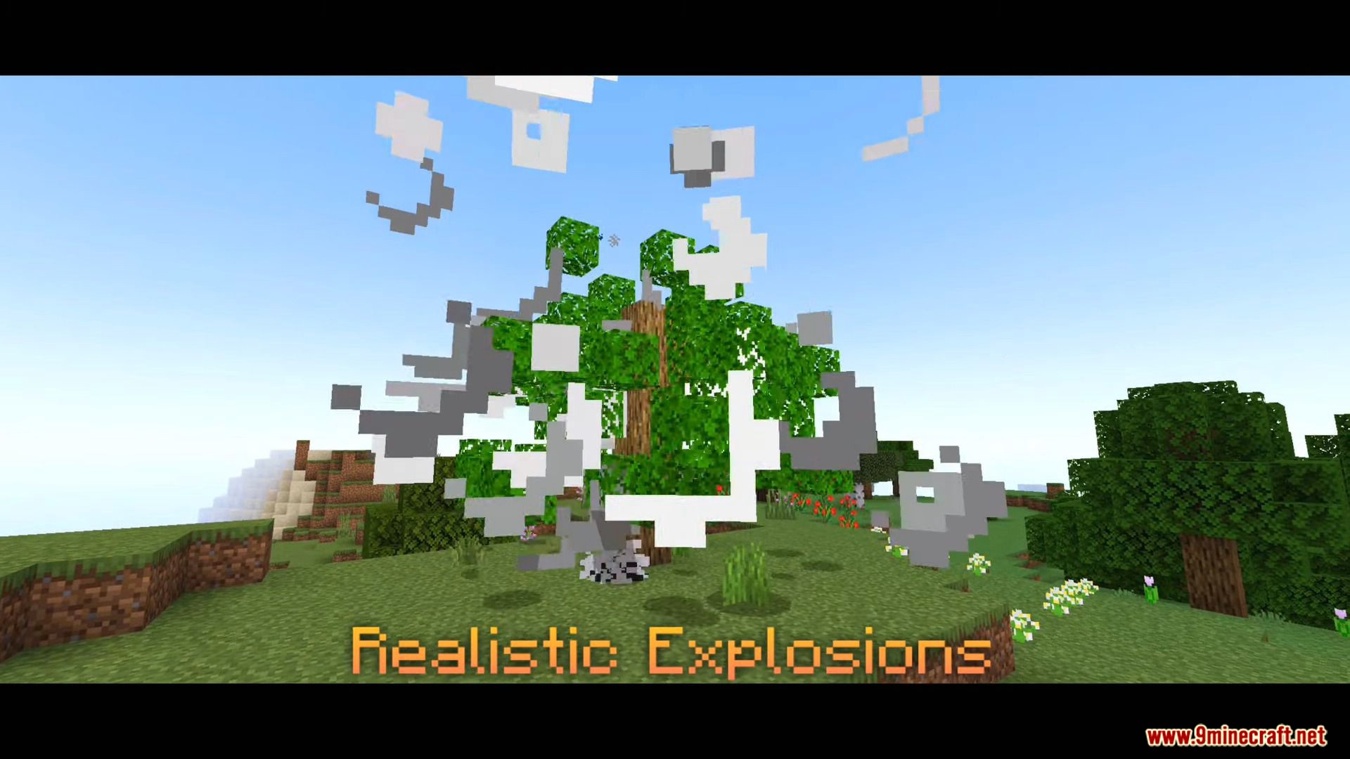 Realistic Explosions Addon (1.18) - Explosion Physics for MCPE 10