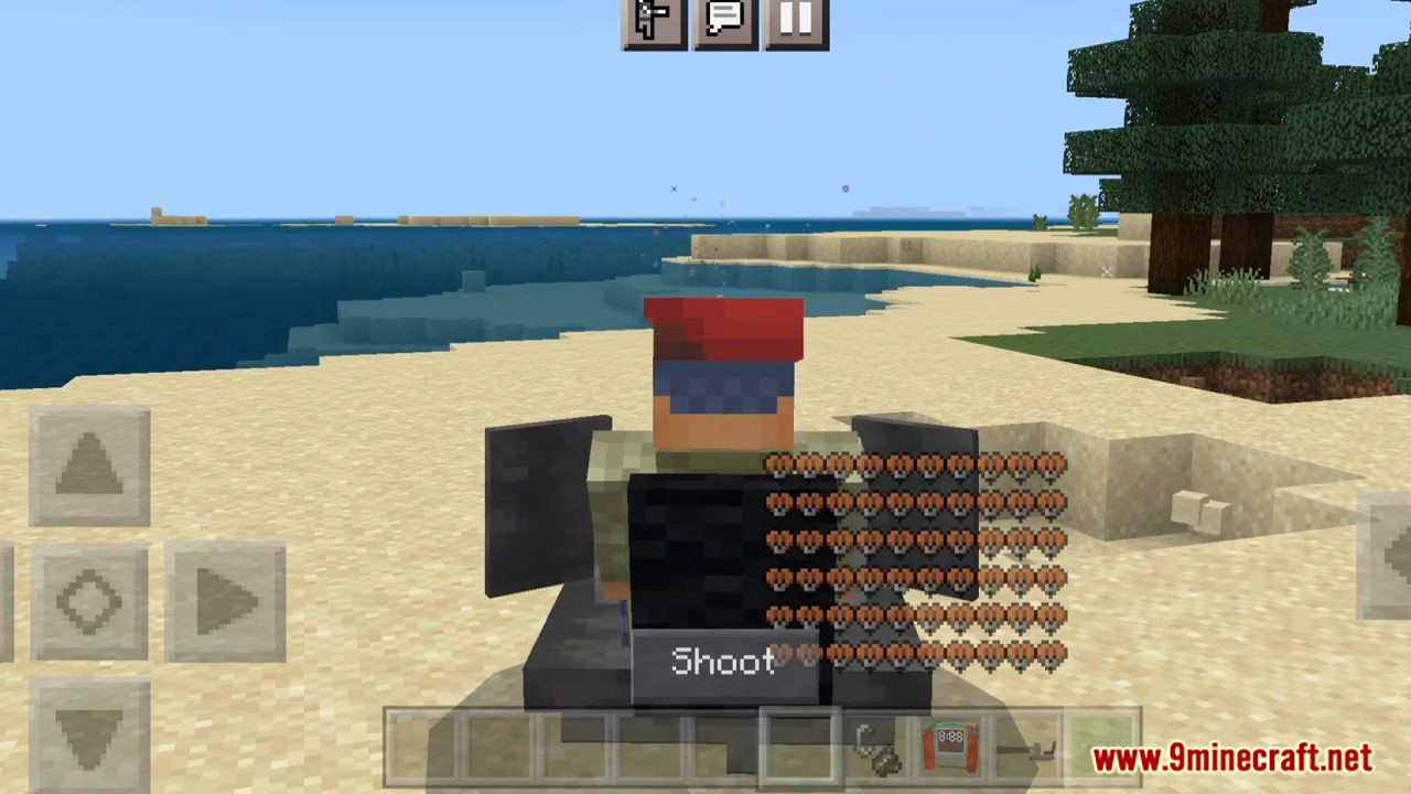 Controllable Cannons Addon (1.19, 1.18) for MCPE/Bedrock Edition 13