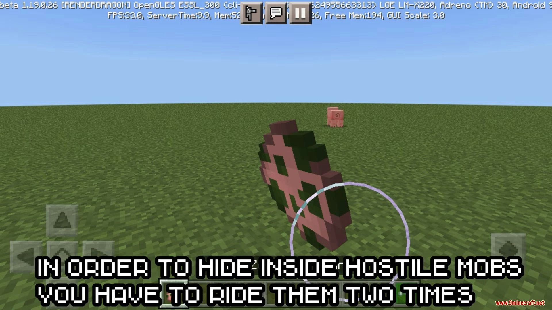 Mob Hider Addon (1.19) - Hide Inside Every Mob 13