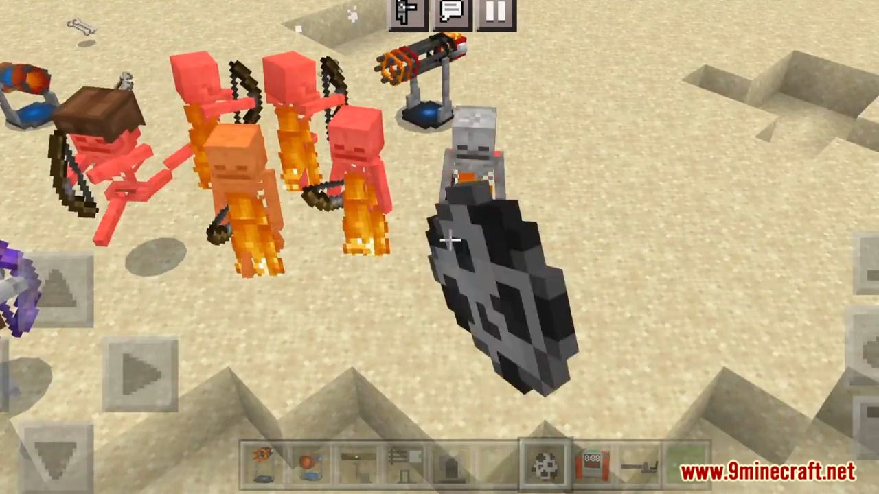 Controllable Cannons Addon (1.19, 1.18) for MCPE/Bedrock Edition 17