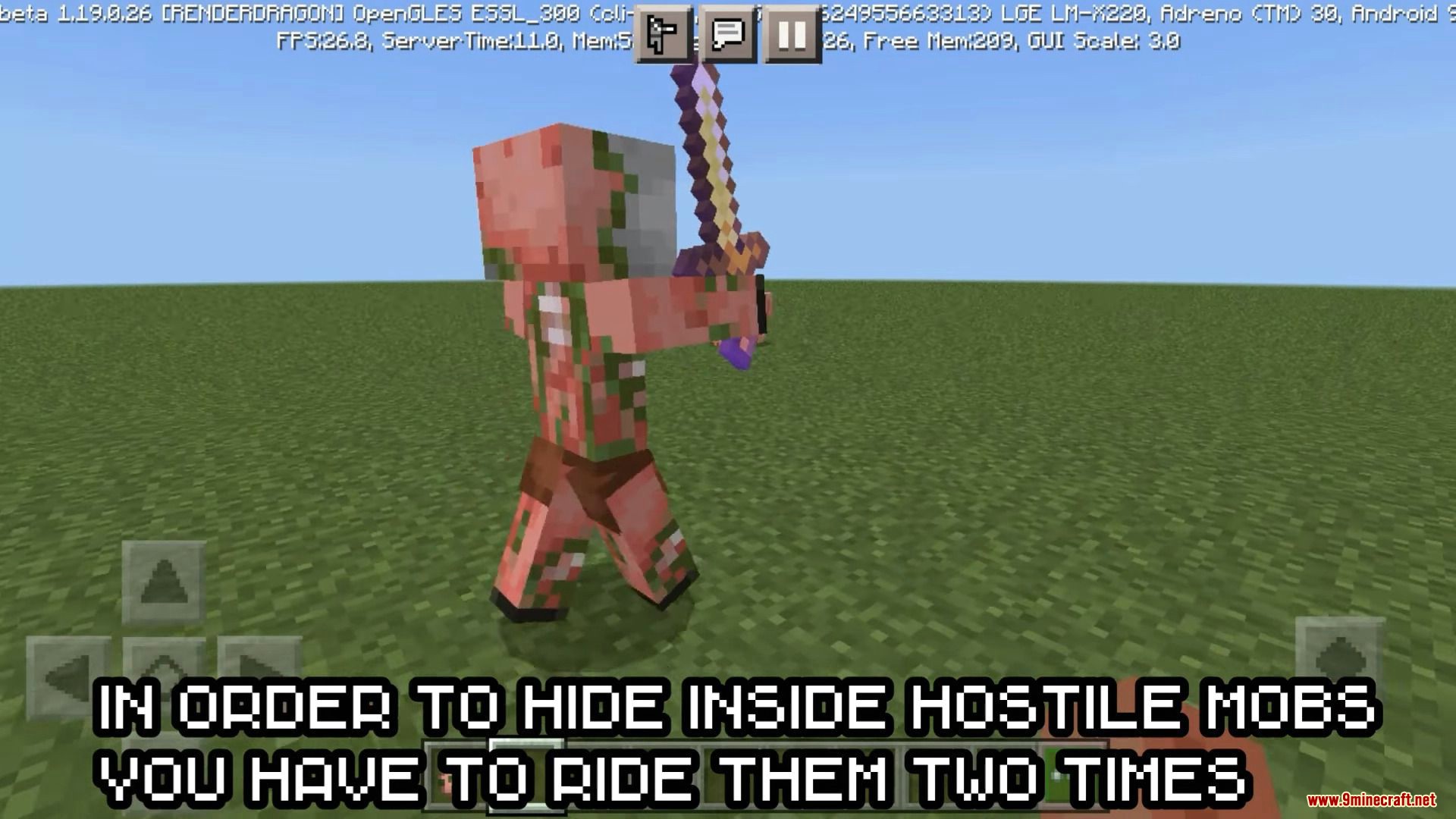 Mob Hider Addon (1.19) - Hide Inside Every Mob 14