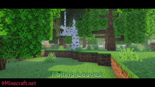 Fused's Falling Leaves Addon (1.20, 1.19) - MCPE/Bedrock Mod 7