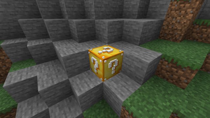 Realistic Lucky Block Addon (1.20, 1.19) - MCPE/Bedrock Mod 4