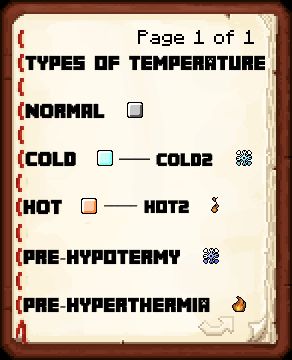 Temperatures Addon (1.19) for Bedrock Edition 2