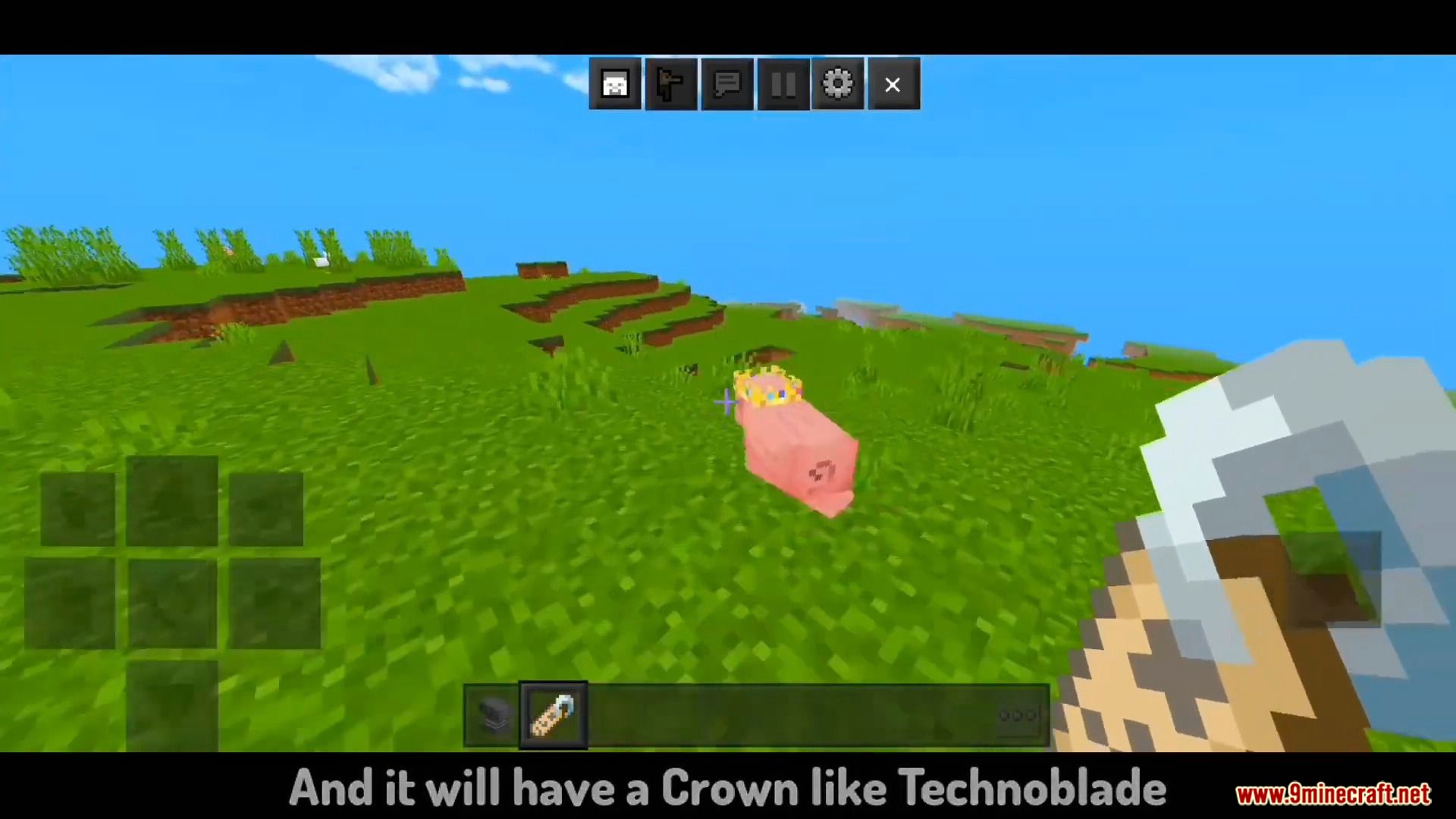 TechnoBlade Pig Addon (1.19, 1.18) - Tribute to Technoblade 7