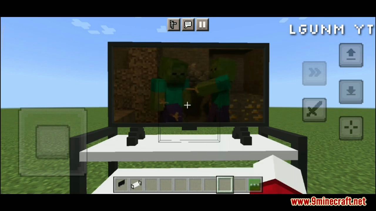 Working TV Addon (1.20, 1.19) - MCPE/Bedrock Mod 9