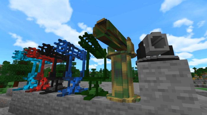 Controllable Cannons Addon (1.19, 1.18) for MCPE/Bedrock Edition 10