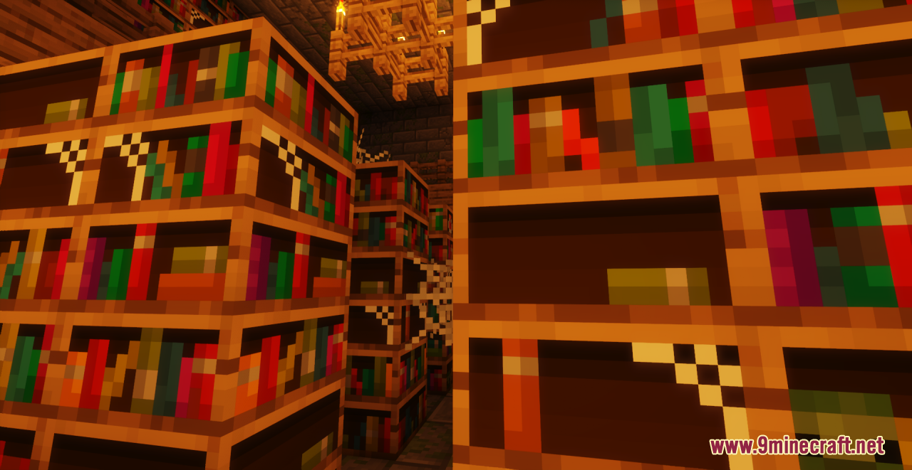 Better Bookshelves Resource Pack (1.21, 1.20.1) - Texture Pack 4