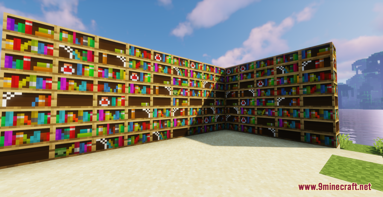 Better Bookshelves Resource Pack (1.21, 1.20.1) - Texture Pack 7