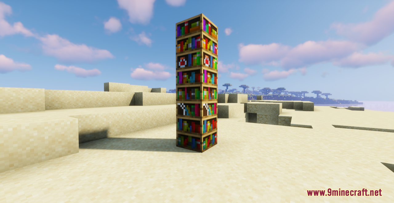 Better Bookshelves Resource Pack (1.21, 1.20.1) - Texture Pack 9